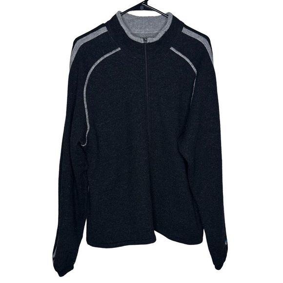 Kuhl Merino Wool Full Zip Jacket Mens Large - Picture 1 of 4